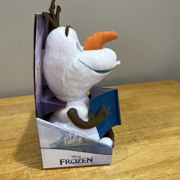 Disney Frozen Story Time Olaf, 12 Inch Talking & Singing Interactive, New
